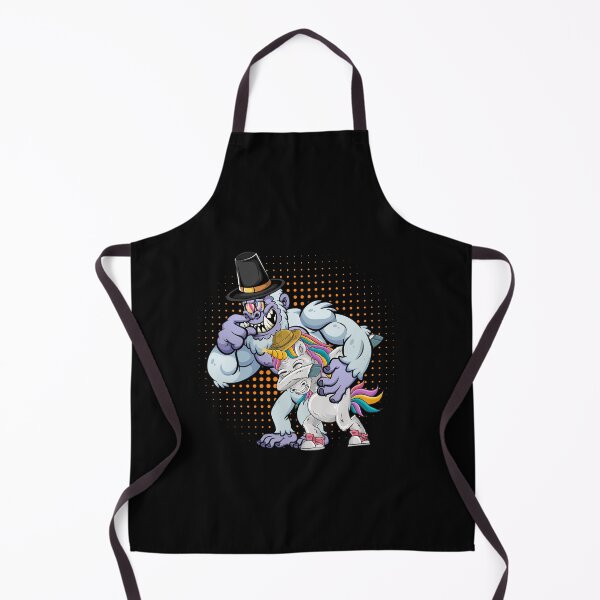 Item preview, Funny Bigfoot wearing hat thanksgiving day Dabbing Unicorn designed and sold by Mac Store.