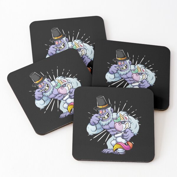 Item preview, Funny Bigfoot wearing hat thanksgiving day with Unicorn designed and sold by Mac Store.