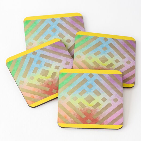 Item preview, Gold with a touch of Rainbow colors  designed and sold by K-MacDesigns.