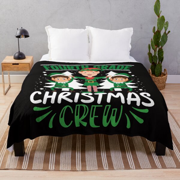 Item preview, Fourth Grade Christmas Crew Christmas Elf designed and sold by netdota.