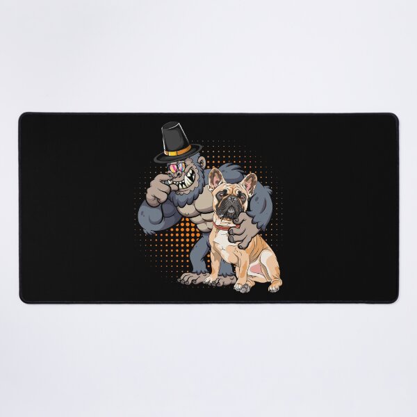Item preview, Funny Bigfoot wearing hat thanksgiving day with Bulldog designed and sold by Mac Store.