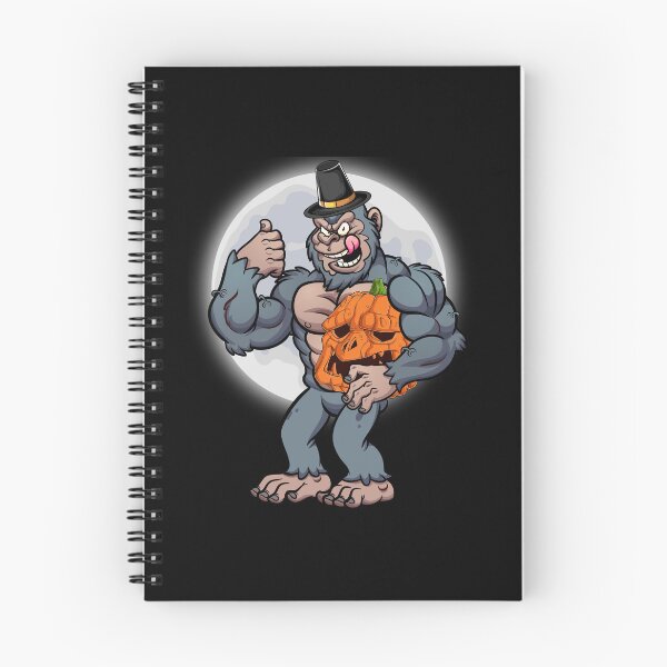 Item preview, Funny Bigfoot wearing hat thanksgiving day with pumpkin designed and sold by Mac Store.