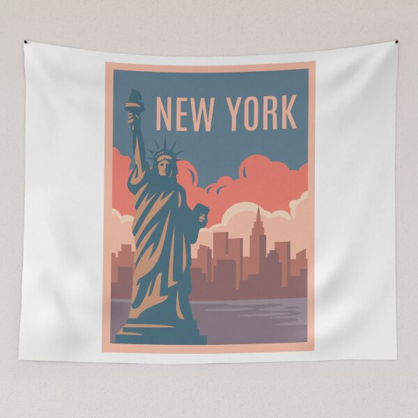 Item preview, Iconic Tower New York Poster designed and sold by najamhans.