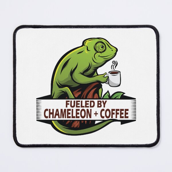 Item preview, Fueled by Chameleon and Coffee designed and sold by chillaxcats.