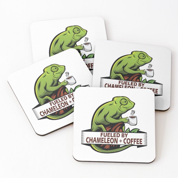 Item preview, Fueled by Chameleon and Coffee designed and sold by chillaxcats.
