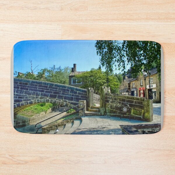 Item preview, Hebden Bridge Old Packhorse Bridge designed and sold by Alisonchambers2.