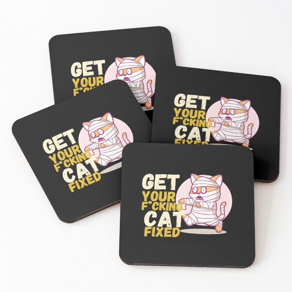 Item preview, Meme Get Your Cat Fixed Funny Cat Lover designed and sold by BufFord71.