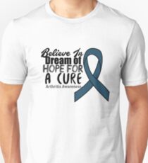 Believe Arthritis Awareness Support Gifts Unisex T-Shirt