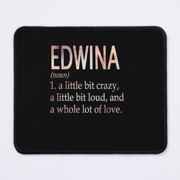 Item preview, Edwina Girl Name Definition designed and sold by BrookHBung.
