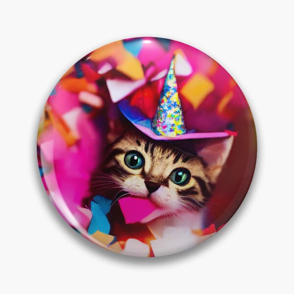 Item preview, Confetti Eater Kitty designed and sold by MagicCatSociety.