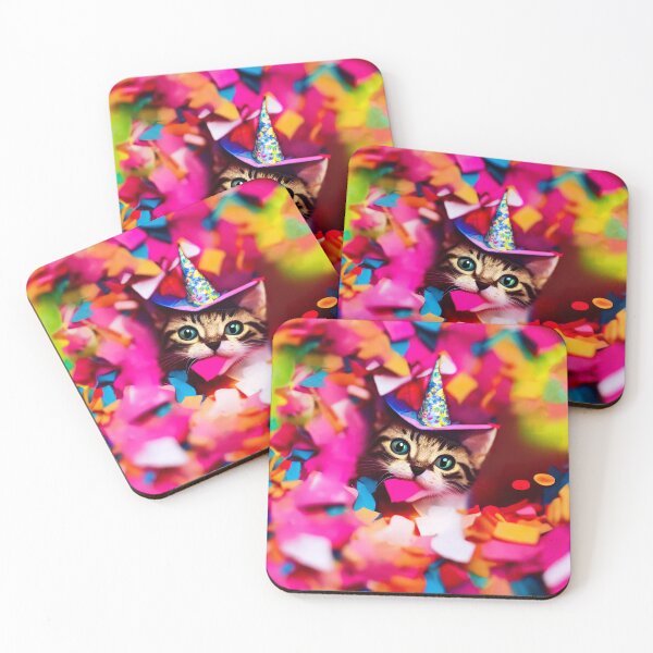 Item preview, Confetti Eater Kitty designed and sold by MagicCatSociety.