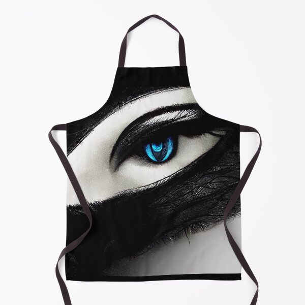 Item preview, Blue abstract eye | Fantasy Abstract Portrait designed and sold by LenaKiagia.