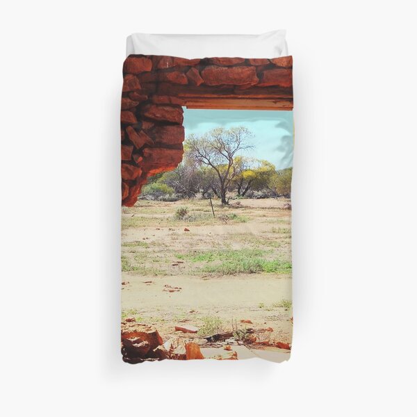 Hole in the Wall Duvet Cover