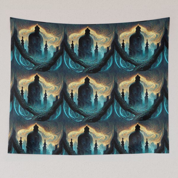 Item preview, Mystery Castle | Fantasy Scene designed and sold by LenaKiagia.