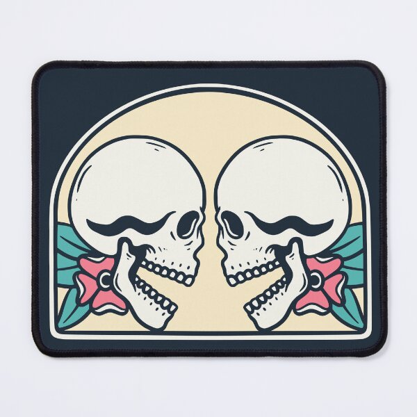 Item preview, Romantic Couple Skull designed and sold by rukurustudio.