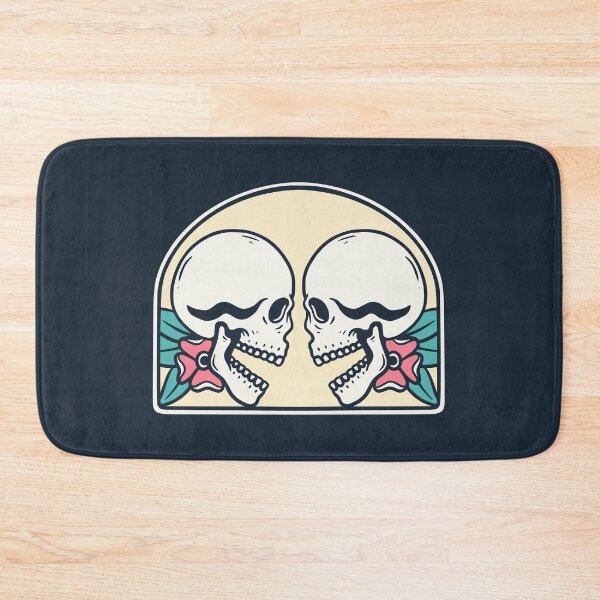 Item preview, Romantic Couple Skull designed and sold by rukurustudio.