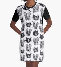 Bats VII Graphic T-Shirt Dress