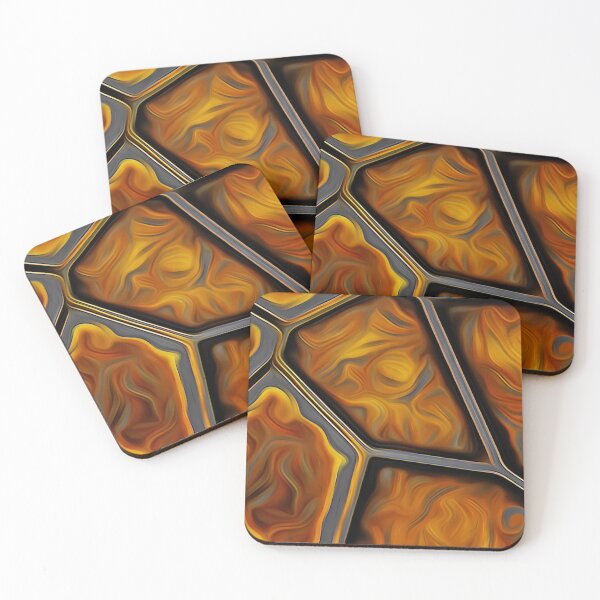 Item preview, Autumn Honeycomb designed and sold by fatenanwar.