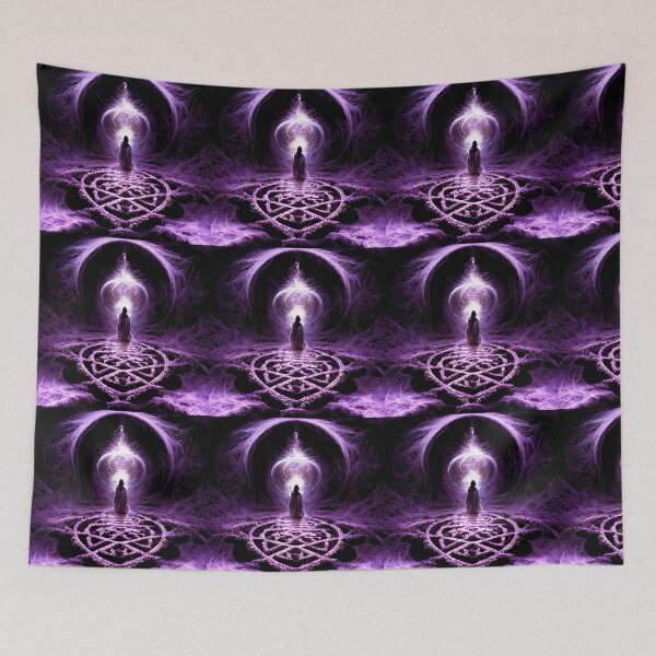 Item preview, Portal to Purple Planet | Fantasy Art designed and sold by LenaKiagia.
