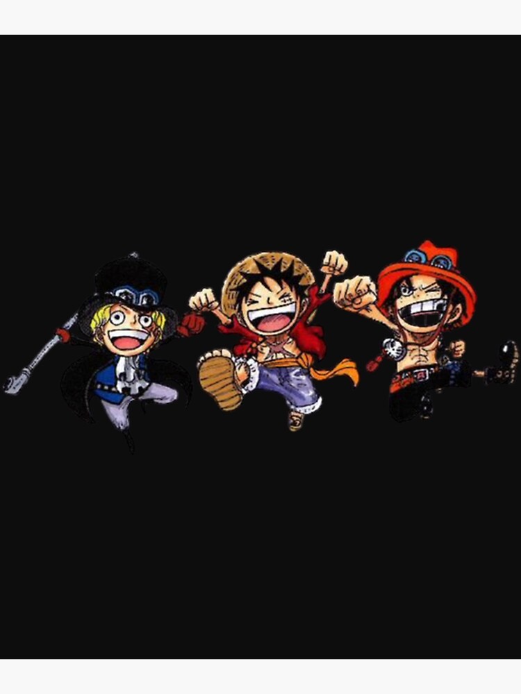 Tableau One Piece Sabo & Luffy & Ace