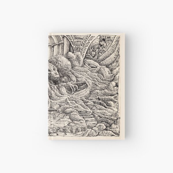 Entrance to the Feline Temple Hardcover Journal