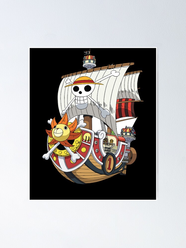 One Piece - Thousand Sunny Framed poster