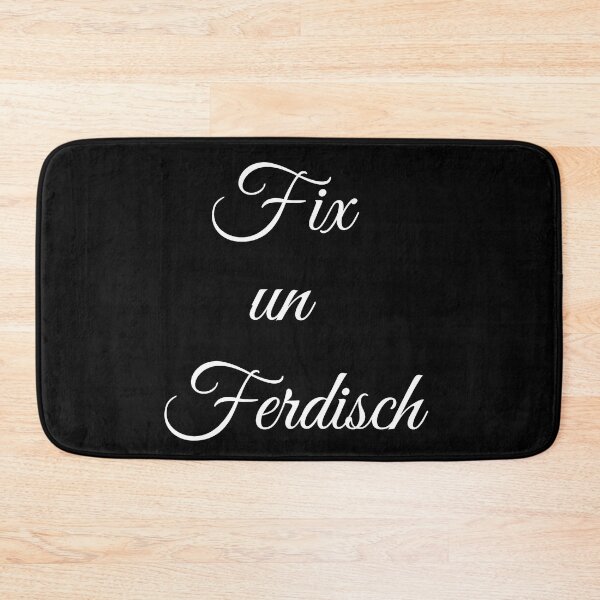 Item preview, fix un ferdisch, nice birthday presents designed and sold by Kirei-Lily.