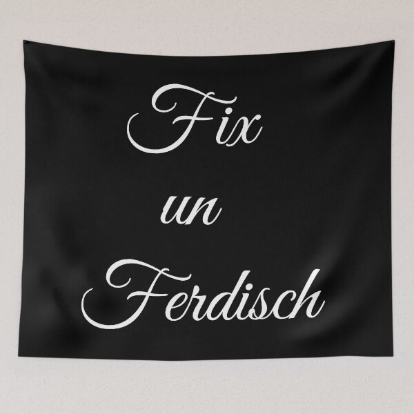 Item preview, fix un ferdisch, nice birthday presents designed and sold by Kirei-Lily.