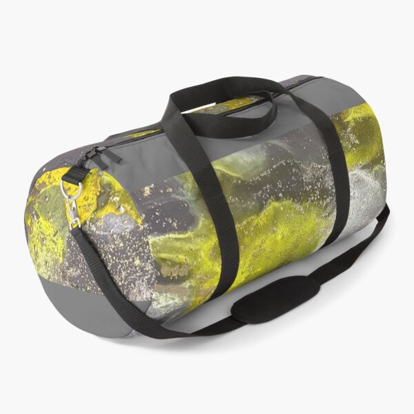 Item preview, Lemon Yellow and Charcoal with Gold Lustre Alcohol Ink designed and sold by Jenie Yolland.