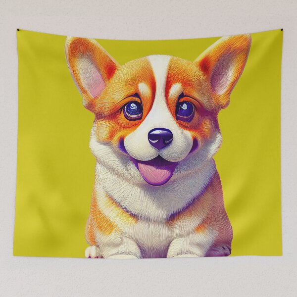 Item preview, corgi puppy designed and sold by Aliveforfun.