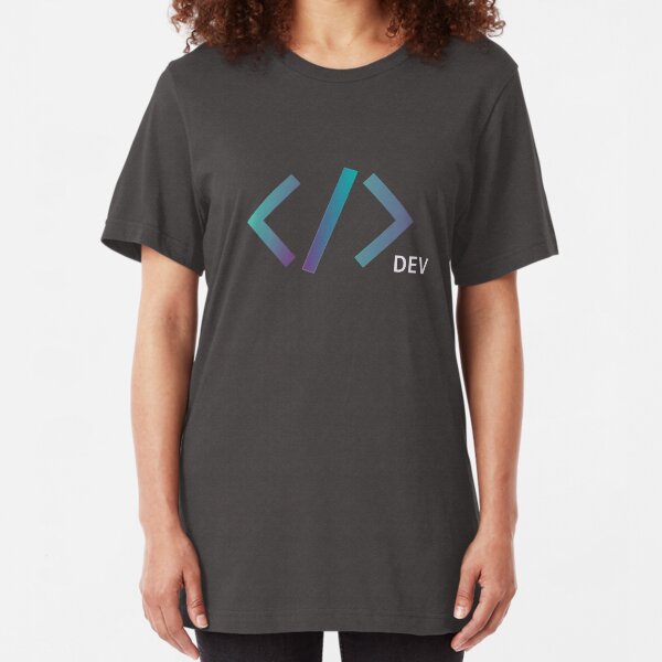 Web Developer Tag Slim Fit T-Shirt