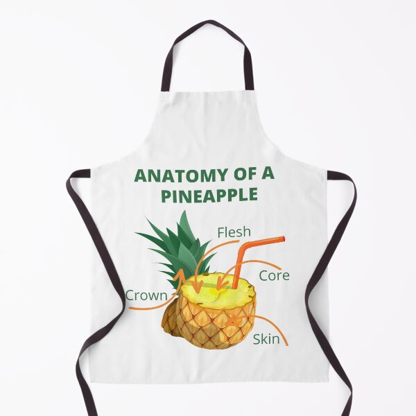 Item preview, Anatomy Of A Pineapple - Half Pineapple designed and sold by RockBeeDesigns.