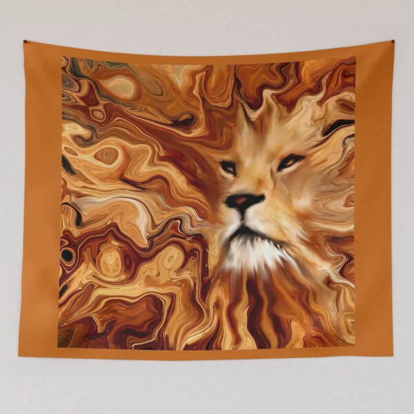 Item preview, Wild Lion - Fine Art designed and sold by LenaKiagia.