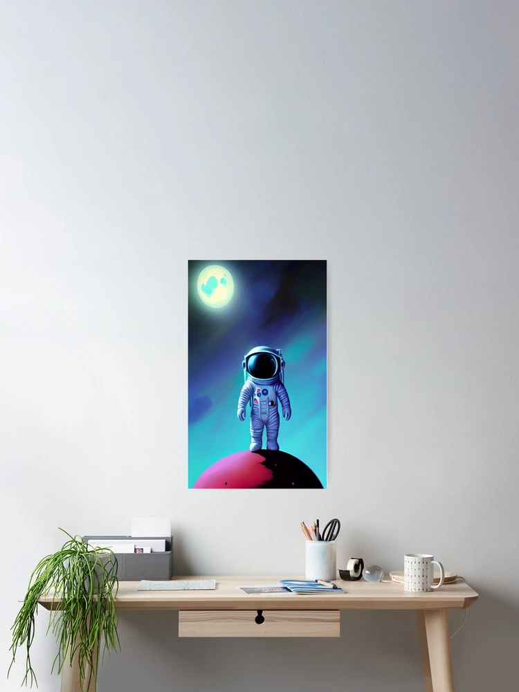 Thumbnail 2 of 3, Poster, Space man designed and sold by Rudih1.