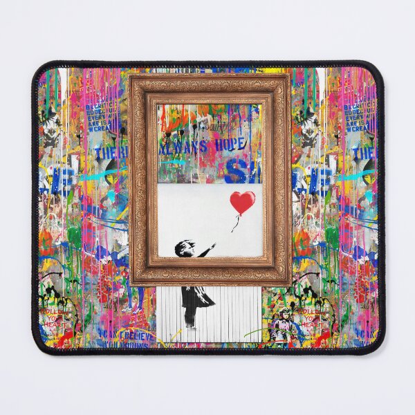 Item preview, Love Is In The Bin Colorful Graffiti-style Pop Street Art - BANKSY designed and sold by WE-ARE-BANKSY.