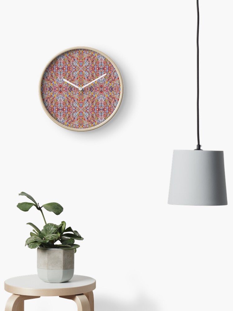 Thumbnail 1 of 4, Clock, Bamboo Shimmy designed and sold by gidgetlefleur.