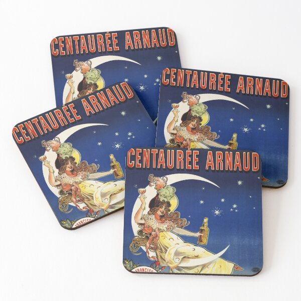 Item preview, CENTAUREE ARNAUD Médailles aux Expositions Universelles c1900 Vintage French Liquor Poster designed and sold by retroposters.