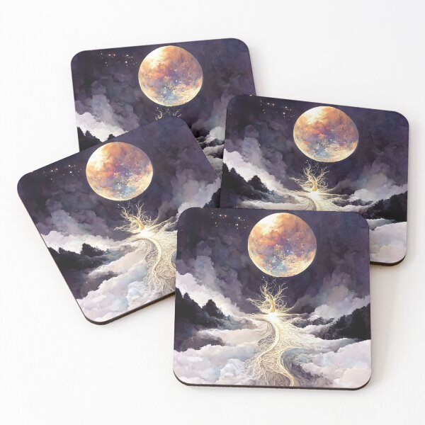 Item preview, Pathway to the Planet | Fantasy Art designed and sold by LenaKiagia.