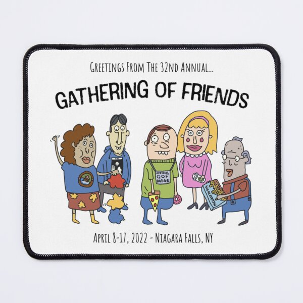 Item preview, 2022 Gathering of Friends Gaming Conference designed and sold by Garrick Monahan.