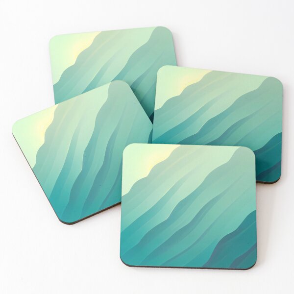 Item preview, Surrealistic Sound Waves Pastels Colors designed and sold by KOTOdesign.