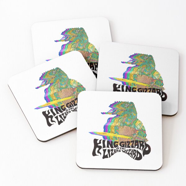 Item preview, King Gizzard and The Lizard Wizard  World duvet   designed and sold by MaxyWilkinson.