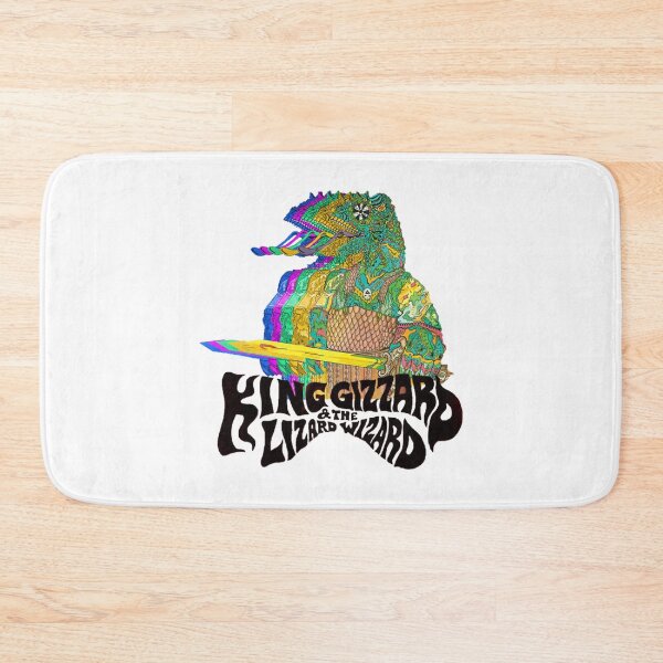 Item preview, King Gizzard and The Lizard Wizard  World duvet   designed and sold by MaxyWilkinson.