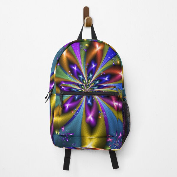 Item preview, Colourful Rainbow Starburst Fractal designed and sold by pinkal.