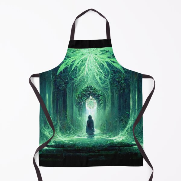 Item preview, Glowing Green Portal | Fantasy Art designed and sold by LenaKiagia.