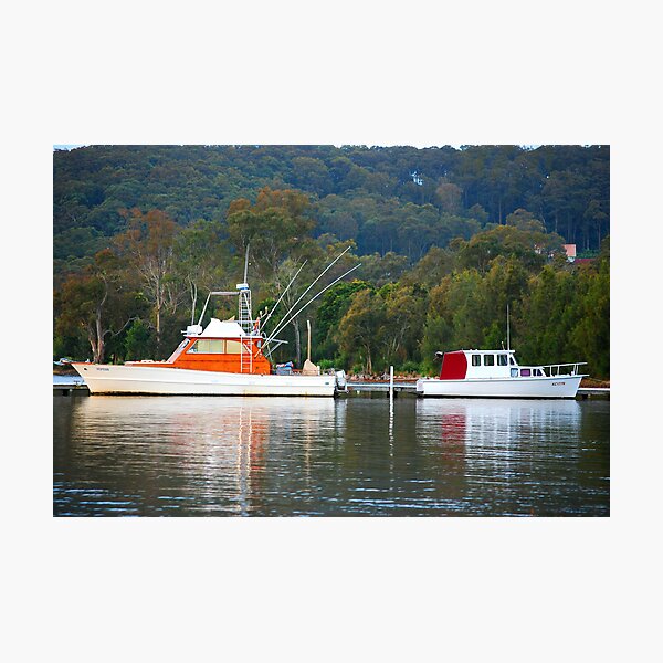 Boating Duel! Photographic Print