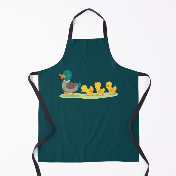 Item preview, love mama duck - Hand drawn mother duck and ducklings walking    designed and sold by coiledeggooa.