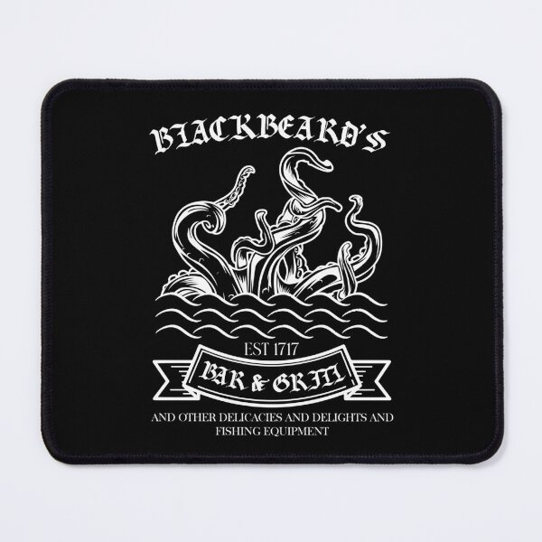 Item preview, Blackbeard's Bar and Grill black02 designed and sold by Pam2Thebone.