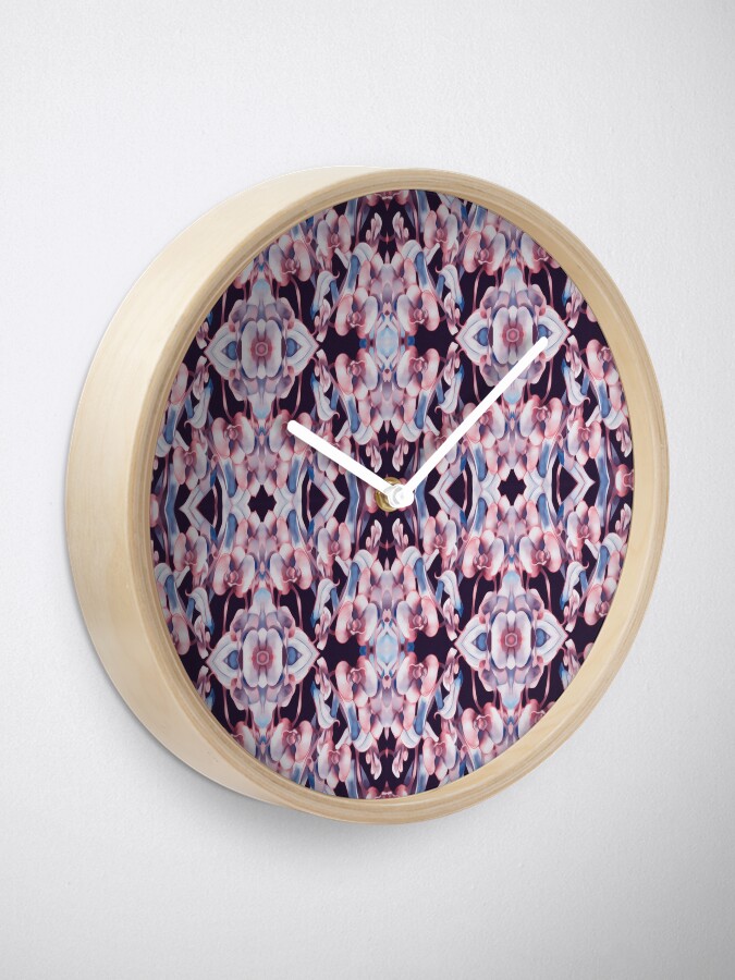 Thumbnail 2 of 4, Clock, Dusty Maze designed and sold by gidgetlefleur.