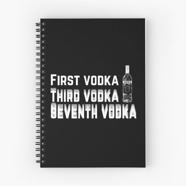 Aperçu de l'œuvre Première vodka, troisième vodka, septième vodka créée et vendue par JaneDesignsForU.