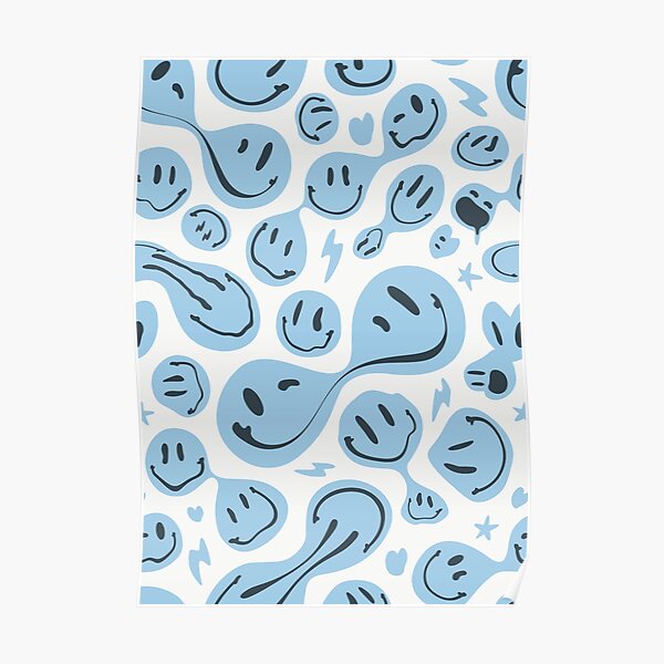 Blue Smiley Face Wallpapers  Wallpaper Cave